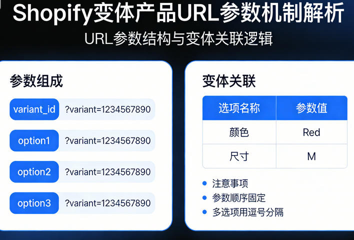 Shopify变体产品URL参数SEO规范设置指南