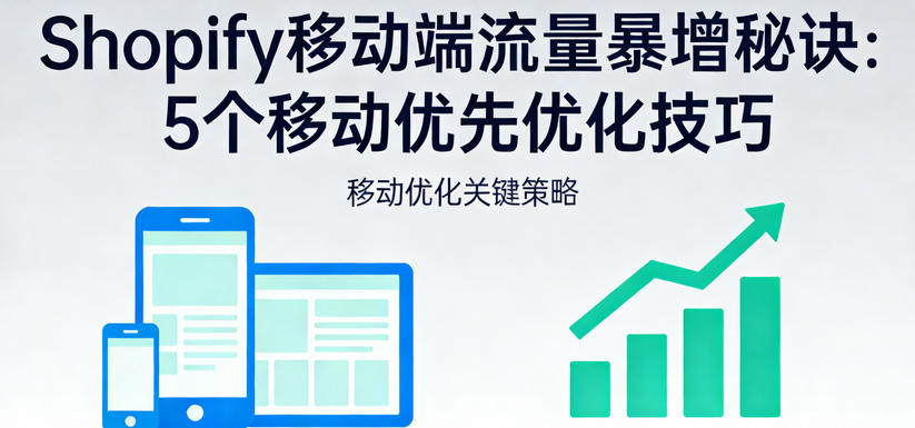 Shopify移动端流量暴增秘诀：5个移动优先优化技巧
